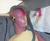 2012 Acura TL IIHS Side Impact Crash Test Picture